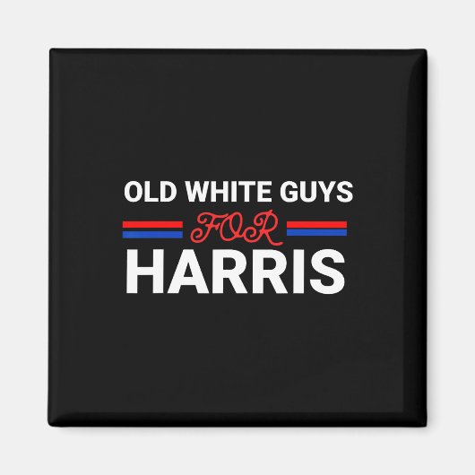 White Guys voor Harris Kamala Magneet (Voorkant)