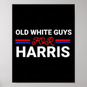 White Guys voor Harris Kamala Poster (Voorkant)