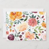 White Happy Thanksgiving Hand Lettering Photo II Feestdagenkaart (Achterkant)