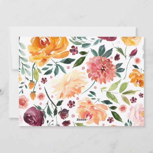 White Happy Thanksgiving Hand Lettering Photo II Feestdagenkaart (Achterkant)