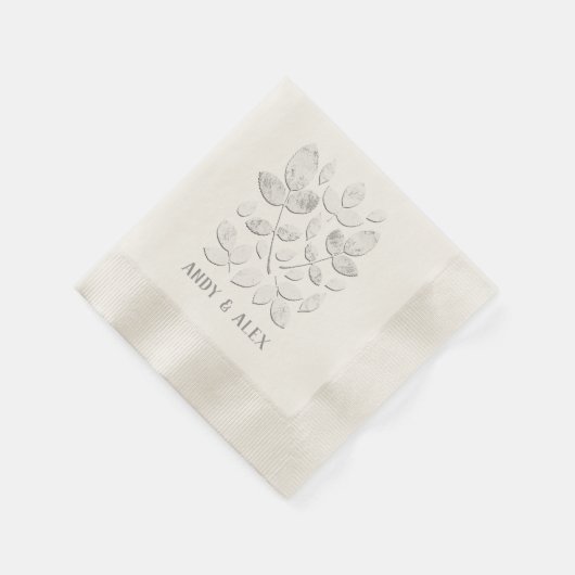 White Haven Paper Cocktail Napkins Servet (Hoek)