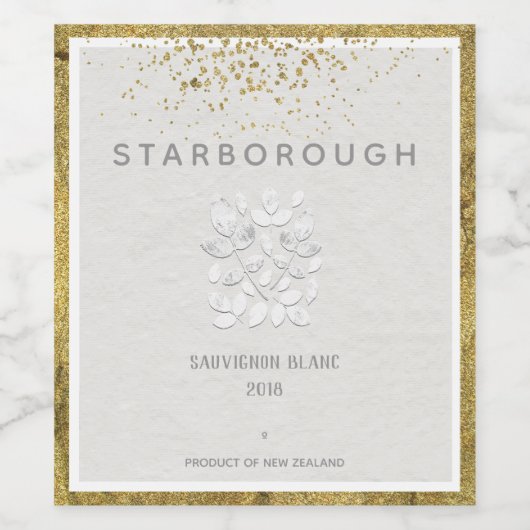 White Haven Wedding Wijn Etiket (Enkel label)