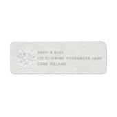 White Haven Weduwend Return Address Envelope Label (Voorkant)