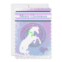 White Heart Horses V Holiday (Roze/Lav Swirl)