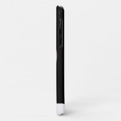 White Heart Horses V (roze maan) Case-Mate iPhone Case (Achterkant/links)