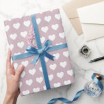 White Hearts Pattern Pastel Paars Cadeaupapier<br><div class="desc">Festive, modern en eenvoudig chic wrapping papier biedt een wit hartenpatroon op een stijlvolle paarse achtergrond. Verpak je cadeaus met liefde, perfect voor Valentijnsdag, kerstvakantie, bruiloft, verjaardagen of een baby shower! Exclusief voor u ontworpen door Happy Dolphin Studio. Neem contact met ons op via happydolphinstudio@outlook.com als je hulp of overeenkomende...</div>