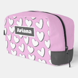 White Hearts toilettas Toilettasje