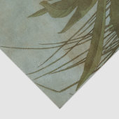 White Heron door John James Audubon Tissuepapier (Detail)