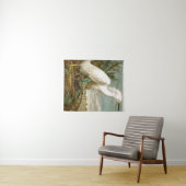 White Heron door John James Audubon Wandkleed (In Situ (horizontaal))