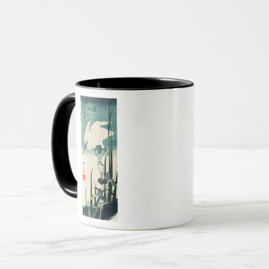 White Heron en Iris Mok (Voorkant links)