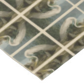 White Heron, Great Egret, Audubon Birds of America Tafelkleed (Gekanteld)