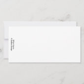 White Heron Kaart (Achterkant)