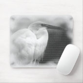 White Heron Muismat (Met muis)