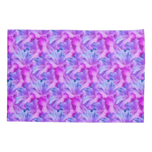 White Hibiscus Flowers Bouquet Tinted Kussensloop (Achterkant)