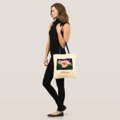 White Hibiscus, Hibiscus Tote Bag (Voorkant (model))