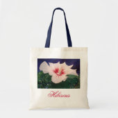 White Hibiscus, Hibiscus Tote Bag (Voorkant)