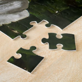 White Hibiscus | Vreedzame Natuur Legpuzzel (Zijkant)