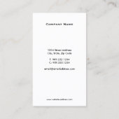 White Hiel Logo Visitekaartje (Achterkant)