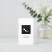 White Hiel Logo Visitekaartje (Staand voorkant)