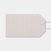 White Holly Botanical Prettige feestdagen Gift Lab Cadeaulabel (Voorkant (Horizontaal))