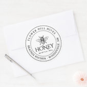 White Honey Label met Franse Bee (Envelop)