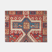 White Hooked Southwestern Vorm  Deurmat (Voorkant)