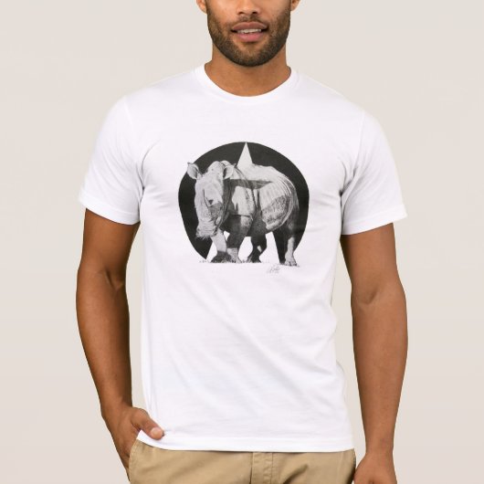 WHITE HORN T-SHIRT van Guy Combes (Voorkant)