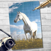 White Horse 1 Decoupage papier