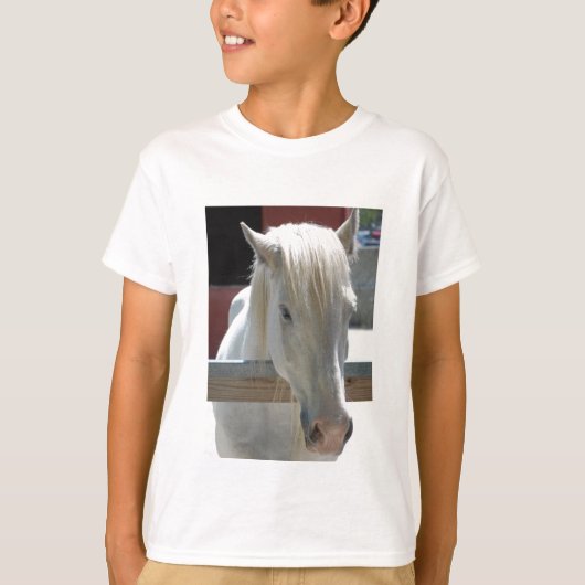 White Horse Beauty T-shirt (Voorkant)