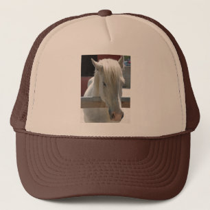 White Horse Beauty Trucker Pet