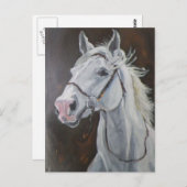 White Horse Briefkaart (Voorkant / Achterkant)