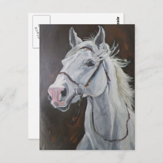 White Horse Briefkaart (Voorkant / Achterkant)