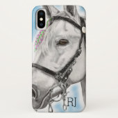 White Horse Case-Mate iPhone Case (Achterkant)
