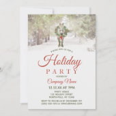 White Horse Corporate Holiday Kerstfeest Kaart (Voorkant)