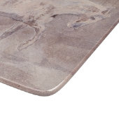 White Horse (door Eugene Delacroix) Snijplank (Hoek)