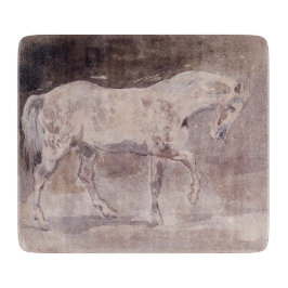 White Horse (door Eugene Delacroix) Snijplank