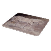 White Horse (door Eugene Delacroix) Snijplank (Hoek)