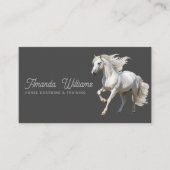 White Horse Equestrian Visitekaartje (Voorkant)
