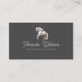 White Horse Equestrian Visitekaartje (Voorkant)