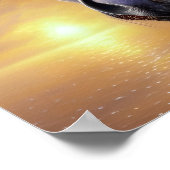 White Horse Equine Fantasy Art Poster (Hoek)