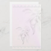 White Horse Head2 stationery_vertical.v2 Briefpapier (Voorkant / Achterkant)