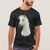 White Horse Head 2 T-shirt (Voorkant)