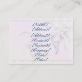 White Horse Head profilecard_chubby_horizontal... Visitekaartje (Achterkant)