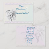 White Horse Head profilecard_chubby_horizontal... Visitekaartje (Voorkant / Achterkant)