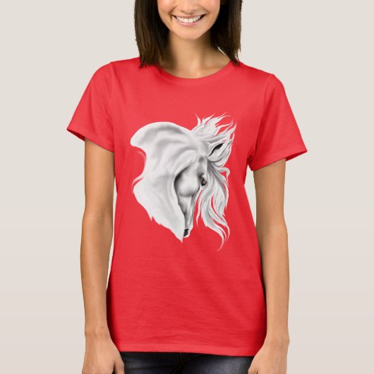 White Horse Head Shirt (Voorkant)
