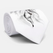 White Horse Head Stropdas (Opgerold)