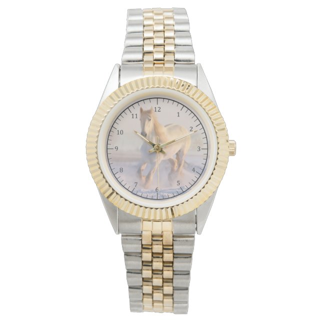 White Horse Horloge (Voorkant)