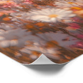 White Horse in a Field of Blossoms Poster (Hoek)