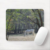 White Horse in bomen Muismat (Met muis)
