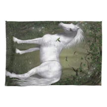 White Horse in de Bossen met Hummingvogels